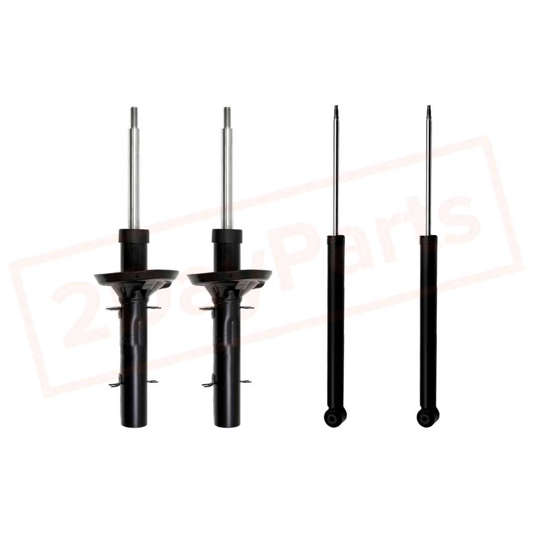 Image Gabriel Ultra Front Rear Shocks for Volkswagen Jetta 99-00 part in Shocks & Struts category