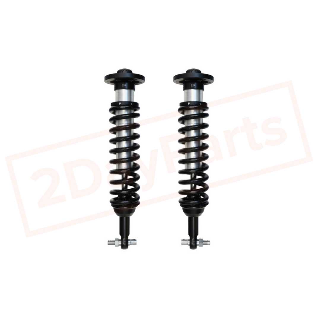 Image ICON 0-2.63" Internal Reservoir Front Coilover Kit for Ford F-150 2WD 2014-2016 part in Coilovers category