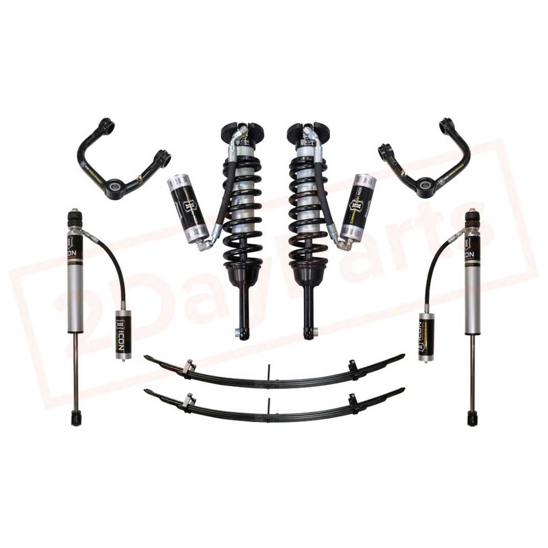 Image ICON 0-2.75" Suspension System - Stage 4 w/Tubular UCA for Toyota Tacoma 2005-14 part in Lift Kits & Parts category