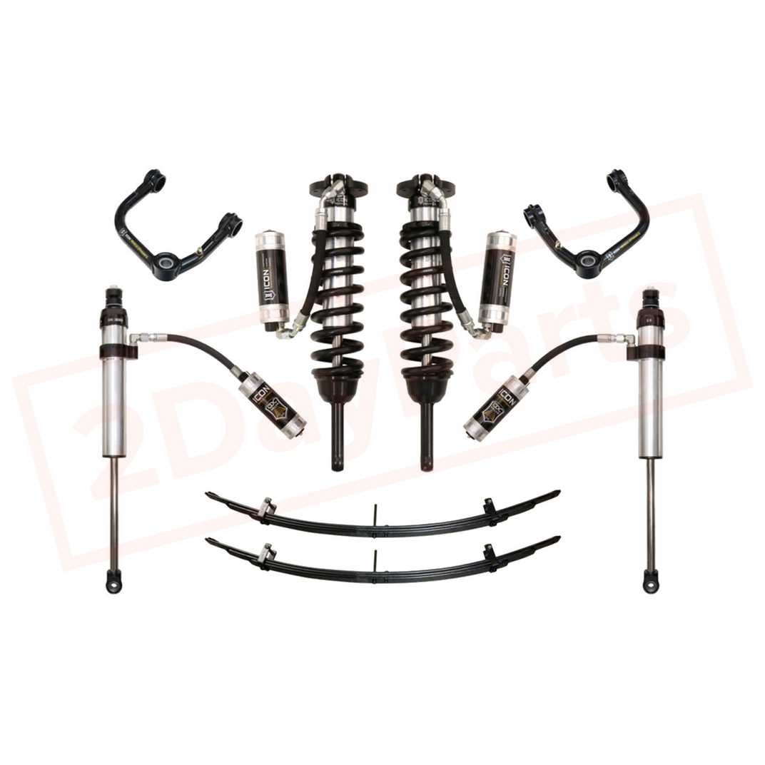 Image ICON 0-2.75" Suspension System - Stage 6 w/Tubular UCA for Toyota Tacoma 2005-14 part in Lift Kits & Parts category