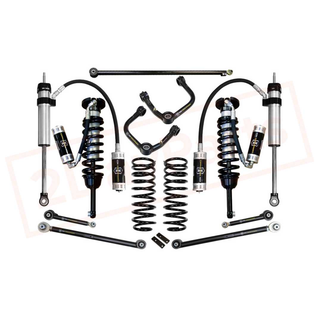 Image 1 ICON 0-3.5" Lift Kit - Stage 6 (Tubular) for Toyota 4Runner 2010-2022 part in Lift Kits & Parts category