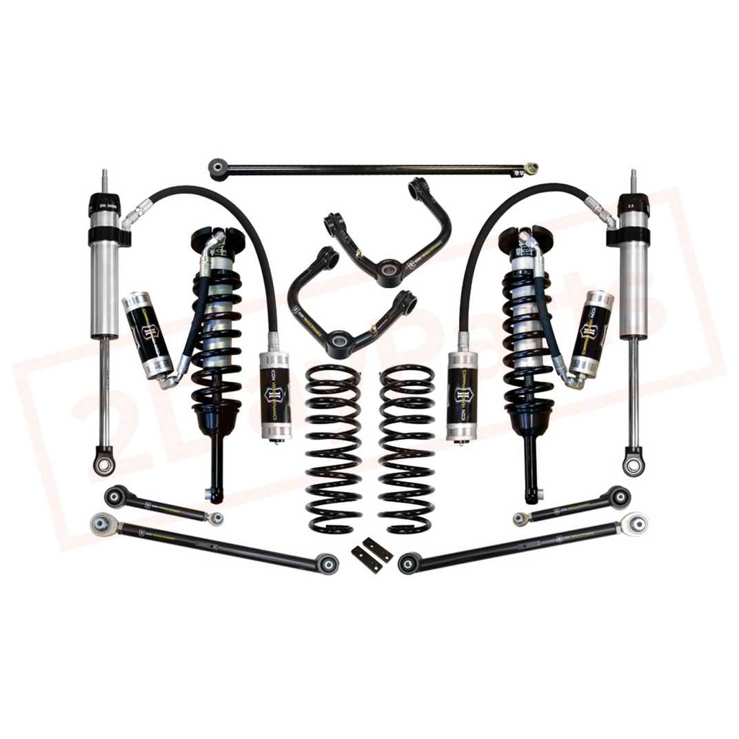 Image ICON 0-3.5" Suspension System - Stage 6 (Tubular) for Toyota 4Runner 2003-2009 part in Lift Kits & Parts category