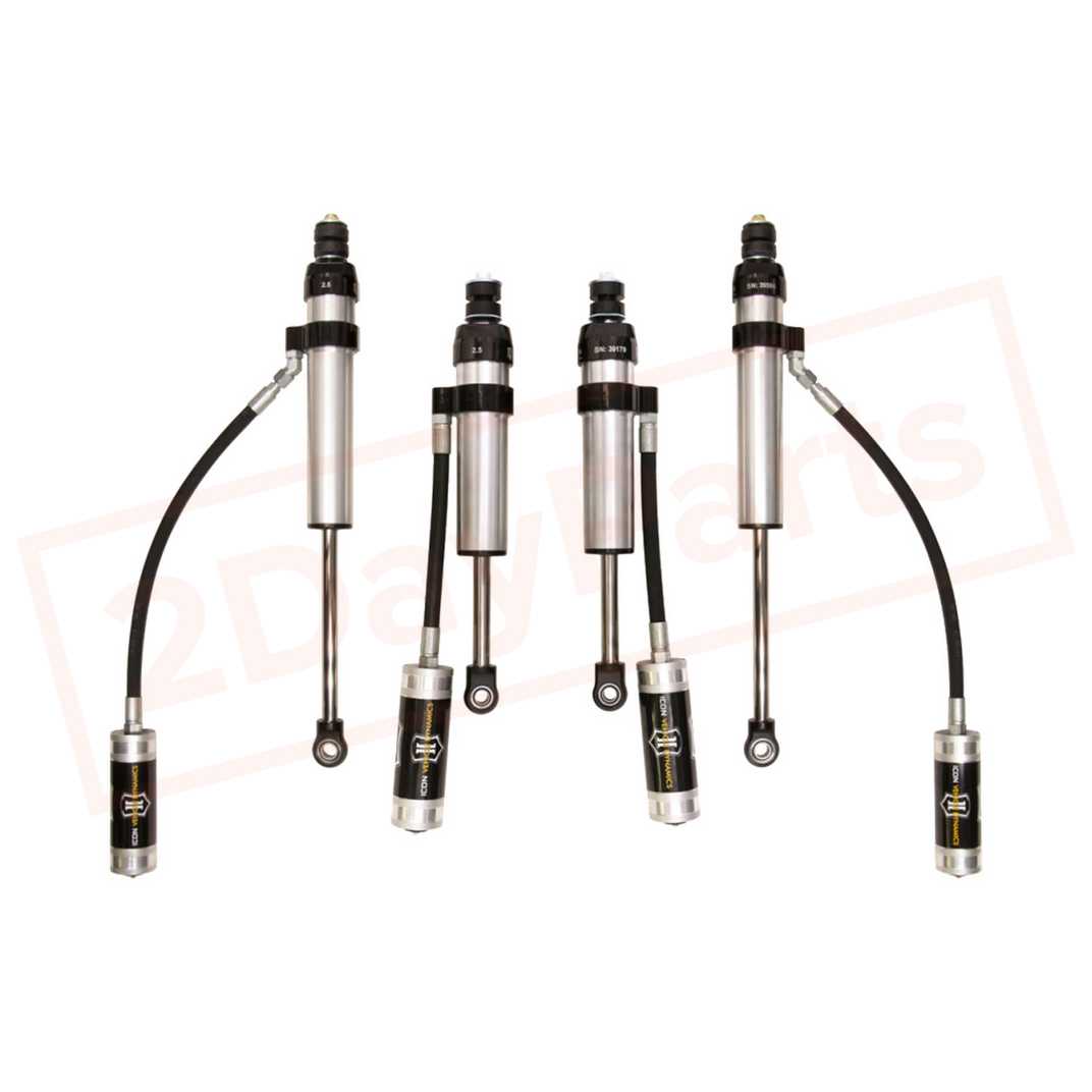 Image ICON 0-3" Performance Shock System Stage 2 for Toyota Land Cruiser 1998-2007 part in Shocks & Struts category