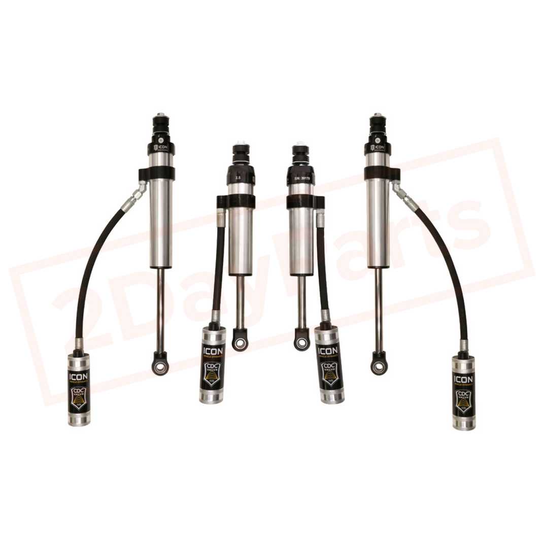 Image ICON 0-3" Performance Shock System Stage 3 for Toyota Land Cruiser 1998-2007 part in Shocks & Struts category