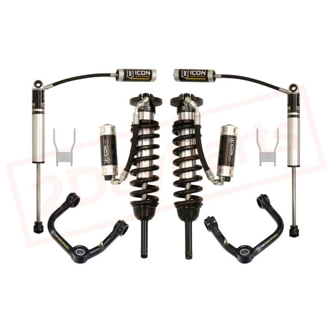 Image ICON 0-3" Suspension System - Stage 5 (Tubular) for Toyota Hilux 2005-2008 part in Lift Kits & Parts category