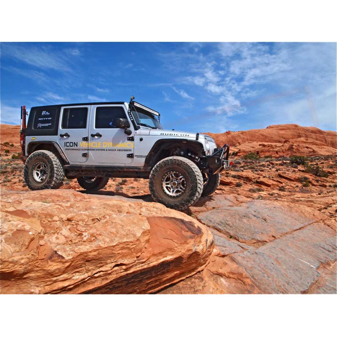 Image 1 ICON 1.75-4" Coilover Conversion System - Stage 2 for Jeep Wrangler 2007-2014 part in Lift Kits & Parts category