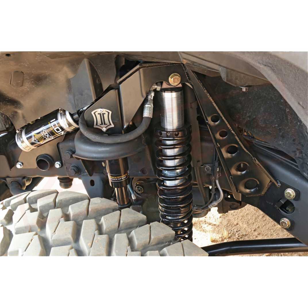Image 2 ICON 1.75-4" Front Coilover Conversion System - Stage 2 for Jeep Wrangler 07-14 part in Lift Kits & Parts category