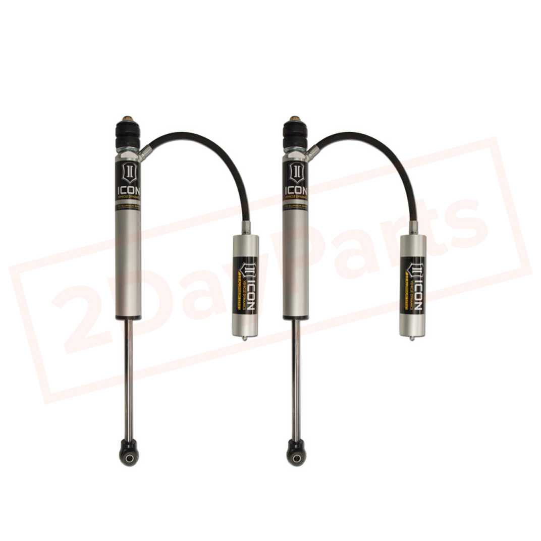 Image ICON 2.0 Reservoir Shocks Rear 0-1.5" Lift for Toyota Tacoma 4WD 2005-2022  part in Shocks & Struts category