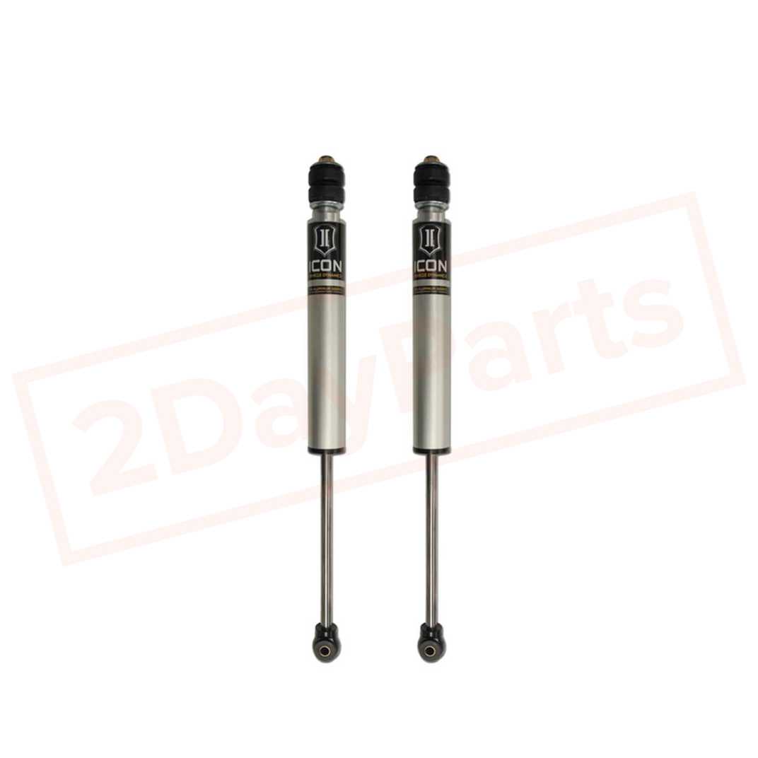 Image ICON 2.0 Reservoir Shocks Rear 0-1.5" Lift for Toyota Tacoma 4WD 2005-22  part in Shocks & Struts category