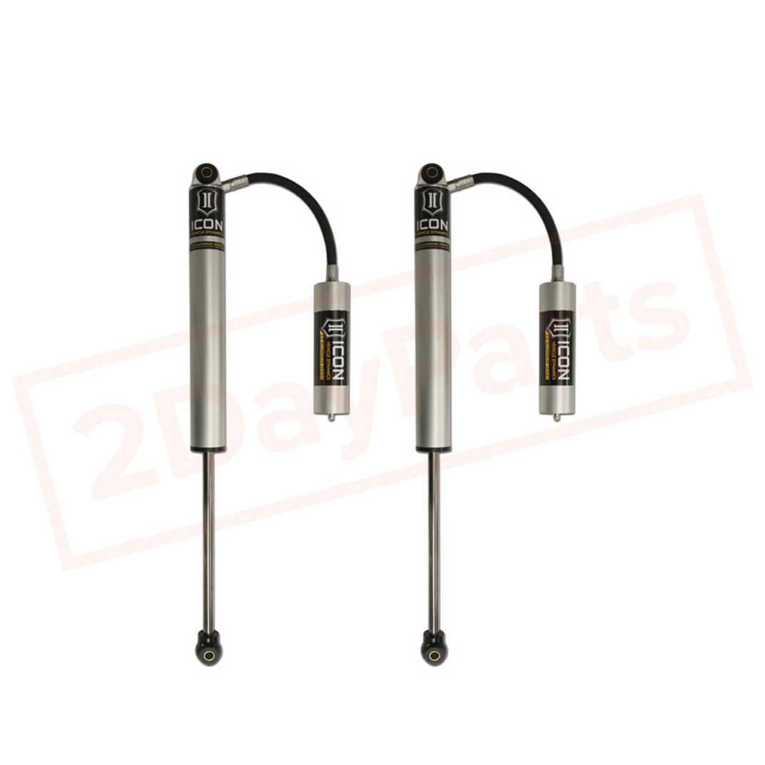 Image ICON 2.0 Reservoir Shocks Rear 0-2" for Chevrolet Silverado 1500 07-19 2WD part in Shocks & Struts category