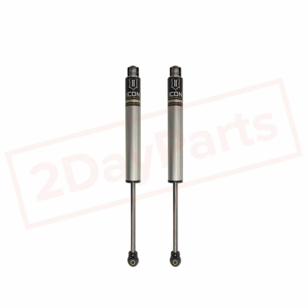 Image ICON 2.0 Reservoir Shocks Rear 0-3" for Dodge Ram 1500 09-19 2WD part in Shocks & Struts category