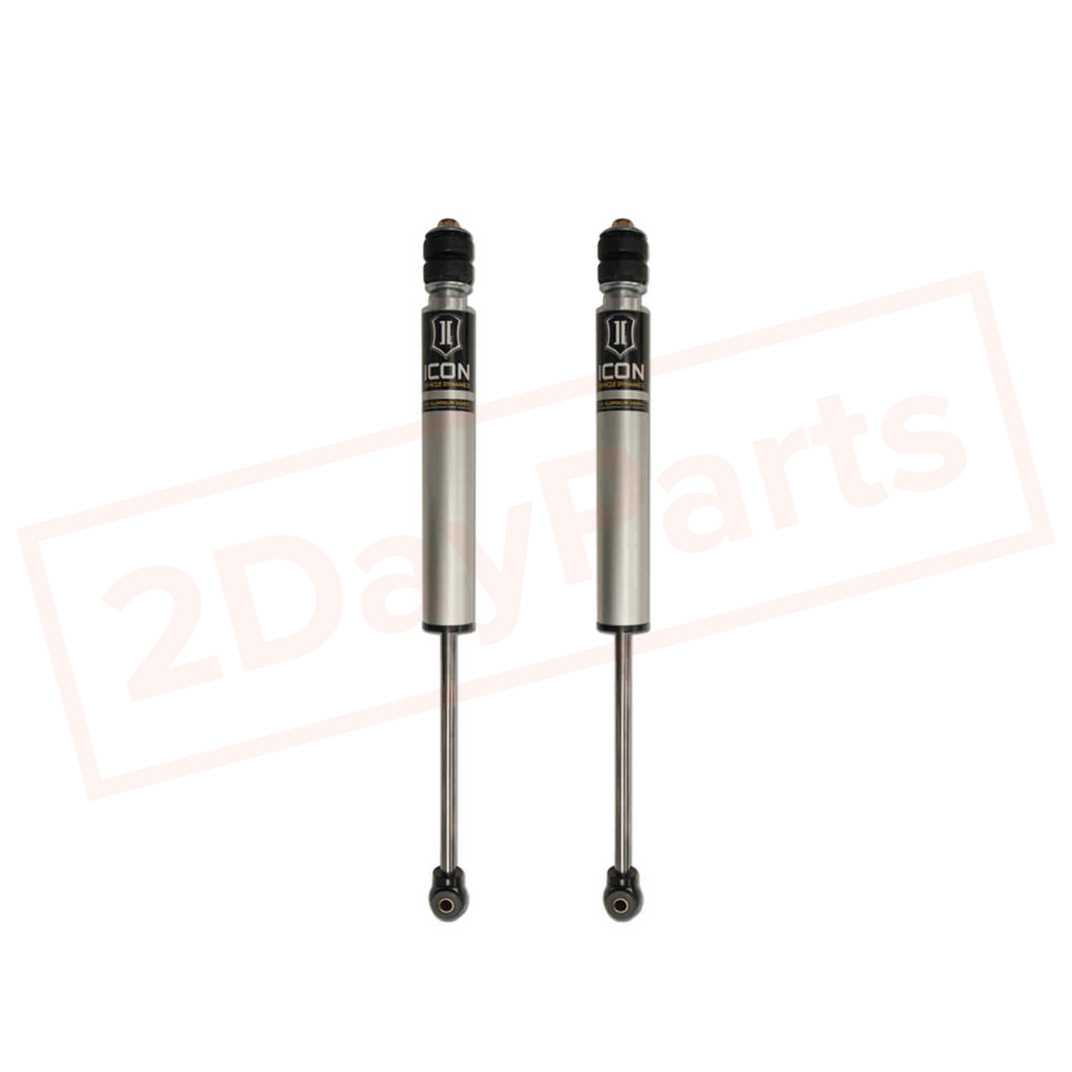 Image ICON 2.0 Reservoir Shocks Rear 0-3" Lift for Toyota Land Cruiser 2WD 91-07  part in Shocks & Struts category