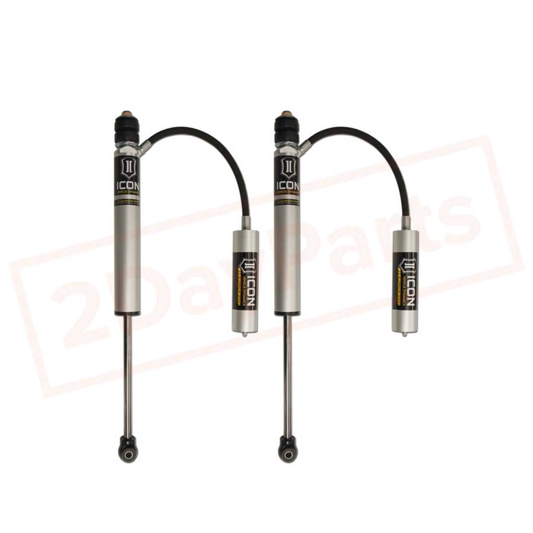 Image ICON 2.0 Reservoir Shocks Rear 0-3" Lift for Toyota Tundra 2WD 2007-2021  part in Shocks & Struts category