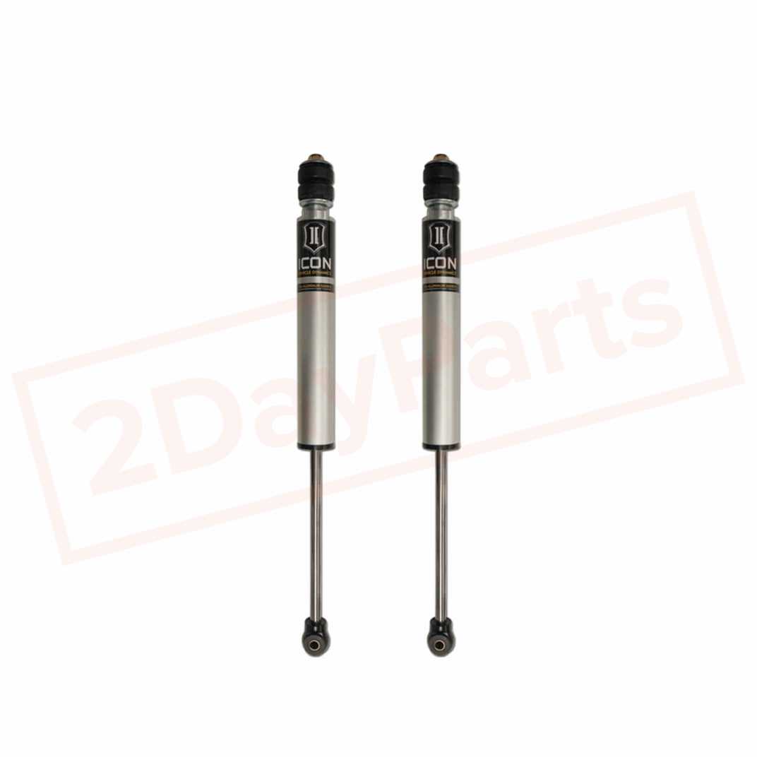 Image ICON 2.0 Reservoir Shocks Rear 0-3" Lift for Toyota Tundra 4WD 07-2021  part in Shocks & Struts category