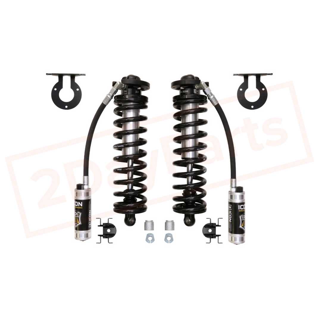 Image ICON 2.5-3" Bolt-In Coilover Conversion Kit w/CDCV for Ford Super Duty 4WD 05-16 part in Lift Kits & Parts category