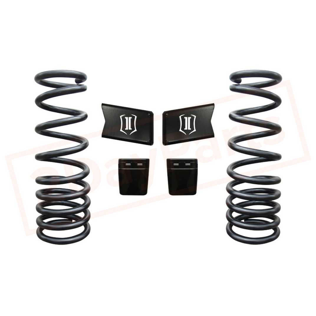 Image 1 ICON 2.5" Dual Rate Coil-Spring Kit for Dodge Ram 2500 4WD 2003-2010 part in Coil Springs category