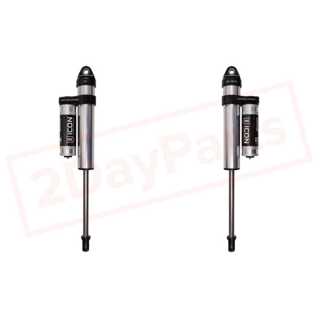 Image 1 ICON 2.5 Series PBR Rear Shocks (3" Lift) for Jeep Wrangler 2007-2015 part in Shocks & Struts category
