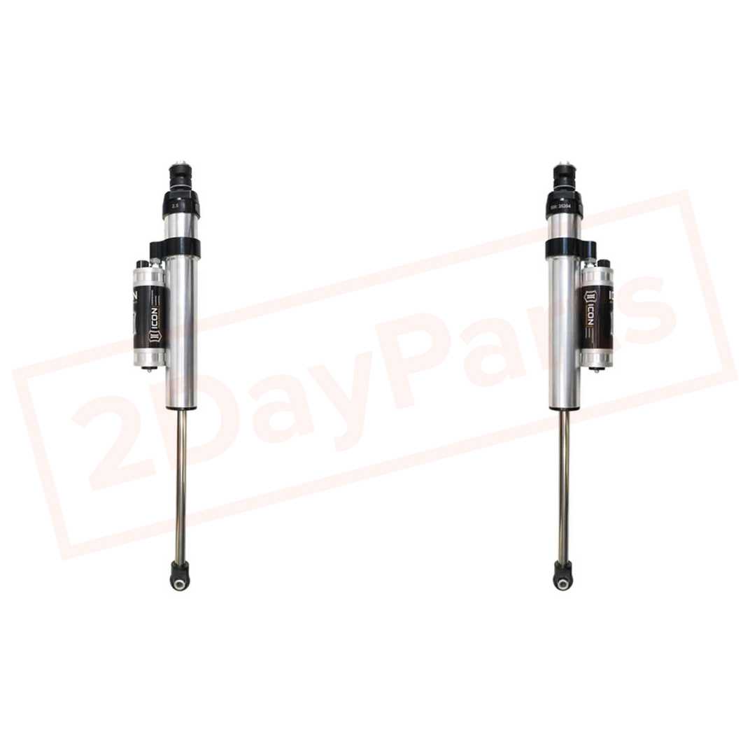 Image ICON 2.5 Series PBR Rear Shocks w/CDCV (0-1.5" Lift) for Toyota Tundra 2007-2021 part in Shocks & Struts category