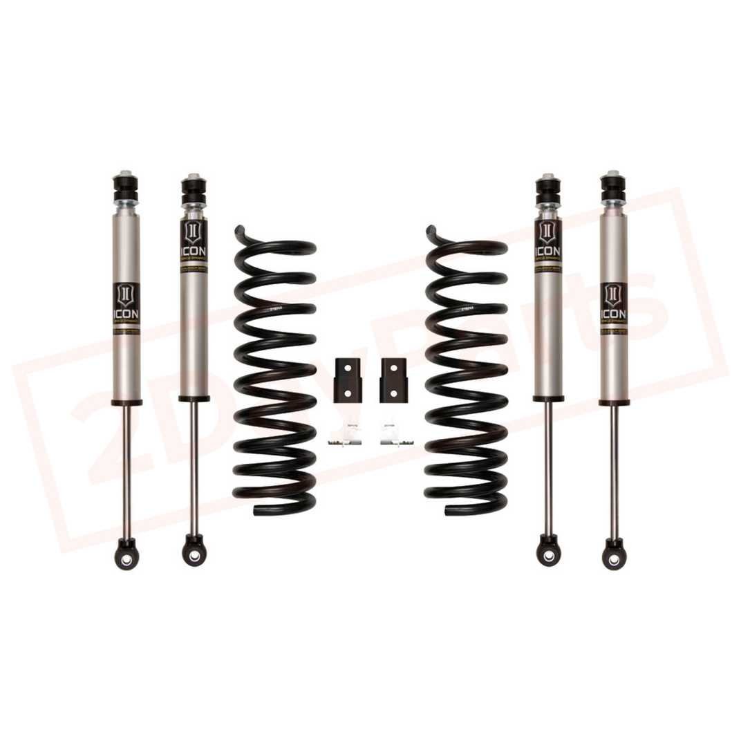Image ICON 2.5" Suspension System Stage 1 (Air Ride) for Ram 2500 4WD 2014-2020 part in Lift Kits & Parts category