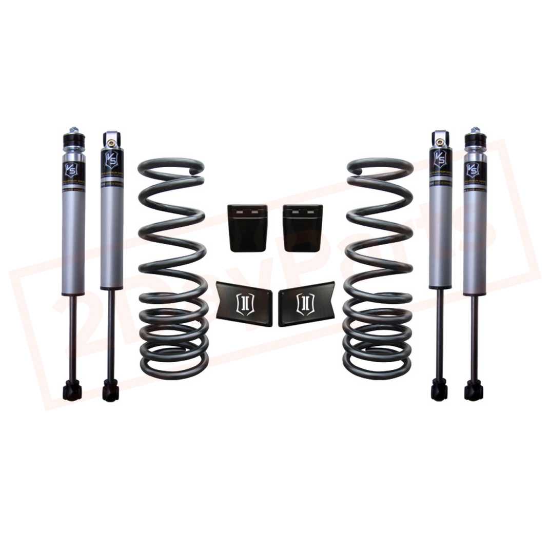 Image ICON 2.5" Suspension System - Stage 1 for Dodge Ram 2500 4WD 2003-2010 part in Lift Kits & Parts category