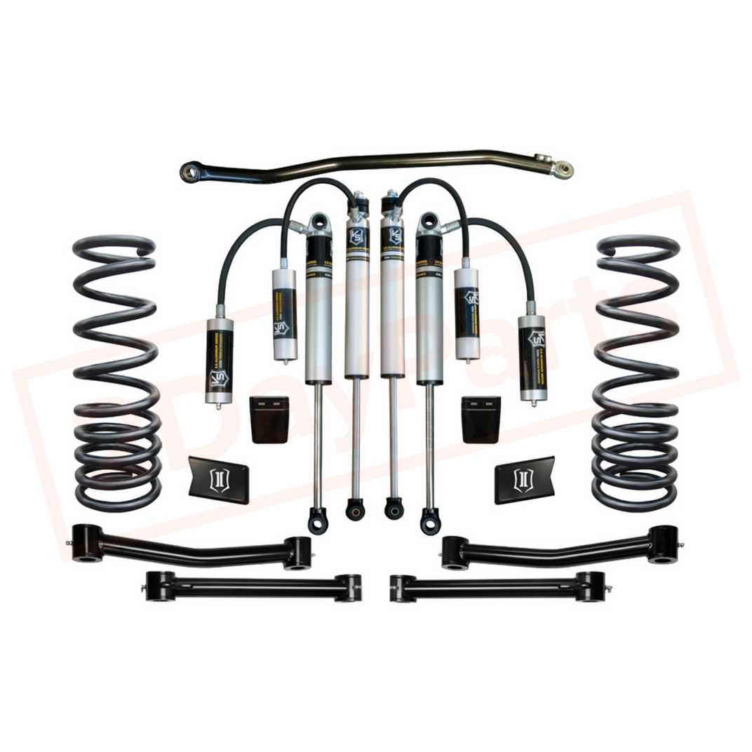 Image ICON 2.5" Suspension System - Stage 3 for Dodge Ram 2500 4WD 2003-2010 part in Lift Kits & Parts category
