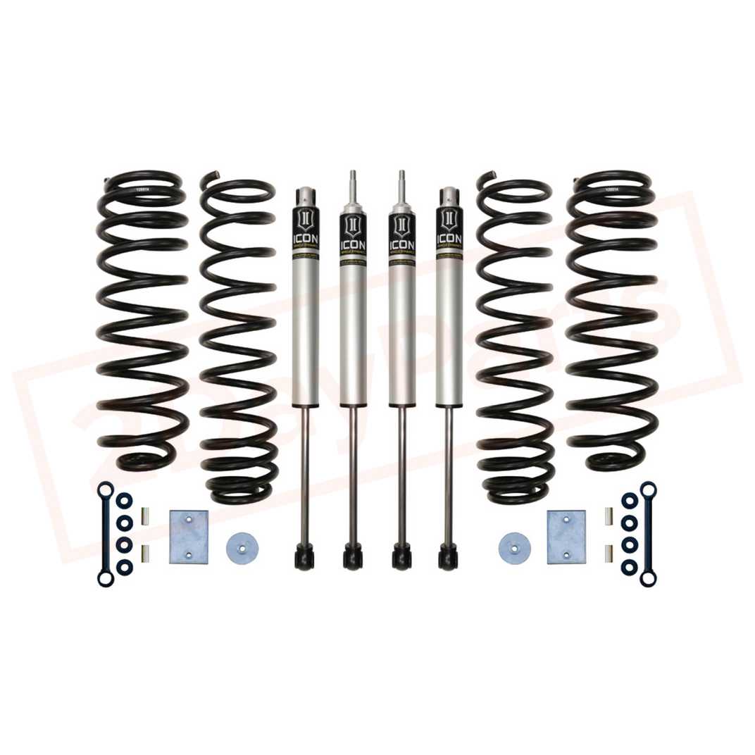 Image ICON 3" Suspension System - Stage 1 for Jeep Wrangler 2007-2014 part in Lift Kits & Parts category