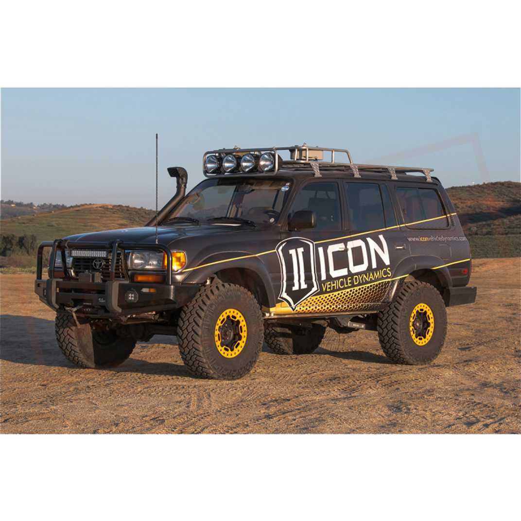 Image 2 ICON 3" Suspension System - Stage 1 for Toyota Land Cruiser 1991-1996 part in Lift Kits & Parts category