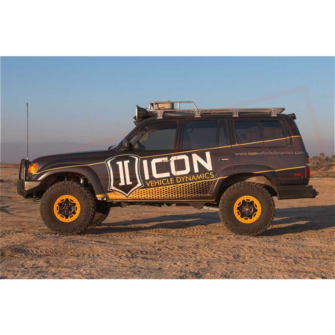 Image 3 ICON 3" Suspension System - Stage 1 for Toyota Land Cruiser 1991-1996 part in Lift Kits & Parts category