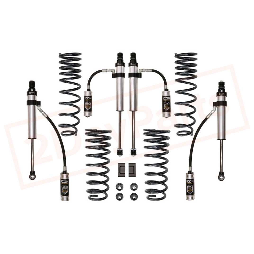 Image ICON 3" Suspension System - Stage 3 for Toyota Land Cruiser 1991-1996 part in Lift Kits & Parts category