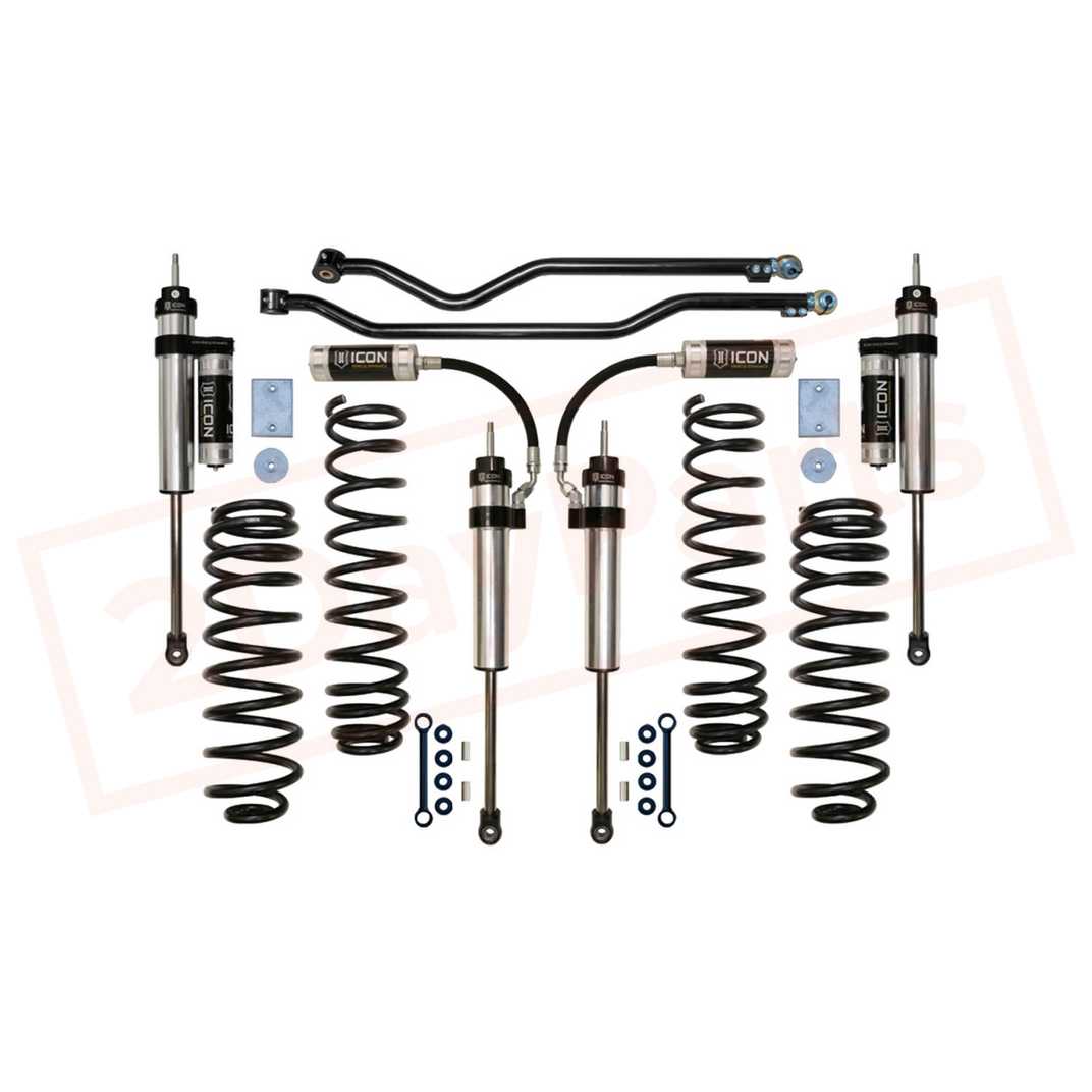 Image ICON 3" Suspension System - Stage 4 for Jeep Wrangler 2007-2014 part in Lift Kits & Parts category