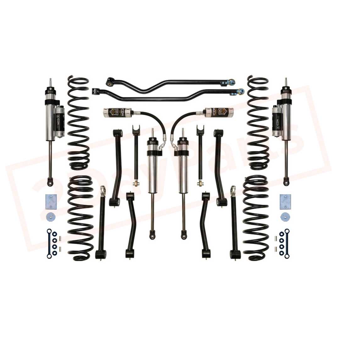 Image ICON 3" Suspension System - Stage 5 for Jeep Wrangler 2007-2014 part in Lift Kits & Parts category