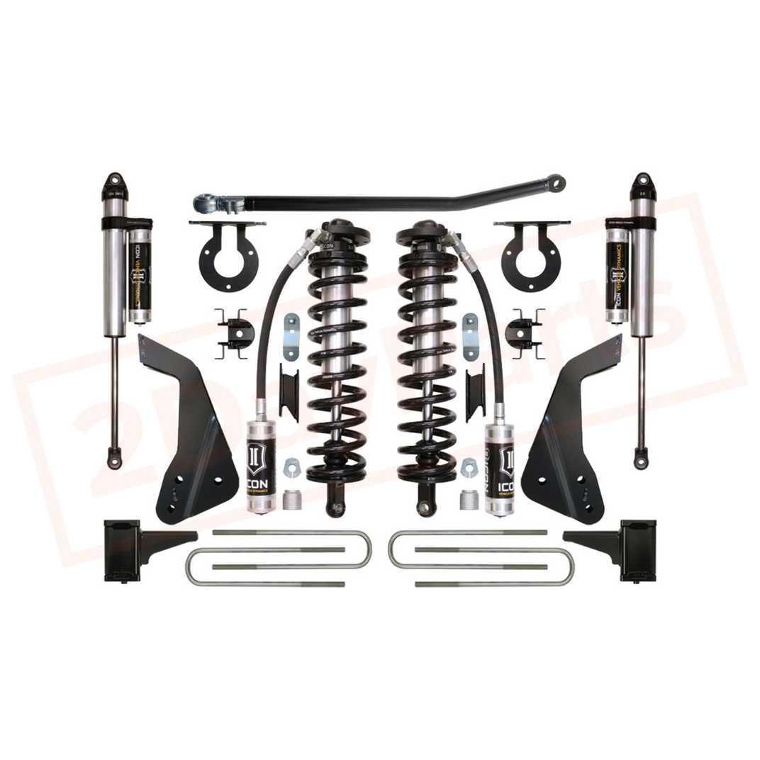 Image ICON 4-5.5" Coilover Conversion System for Ford F-250 Super Duty 4WD 2008-10 part in Lift Kits & Parts category
