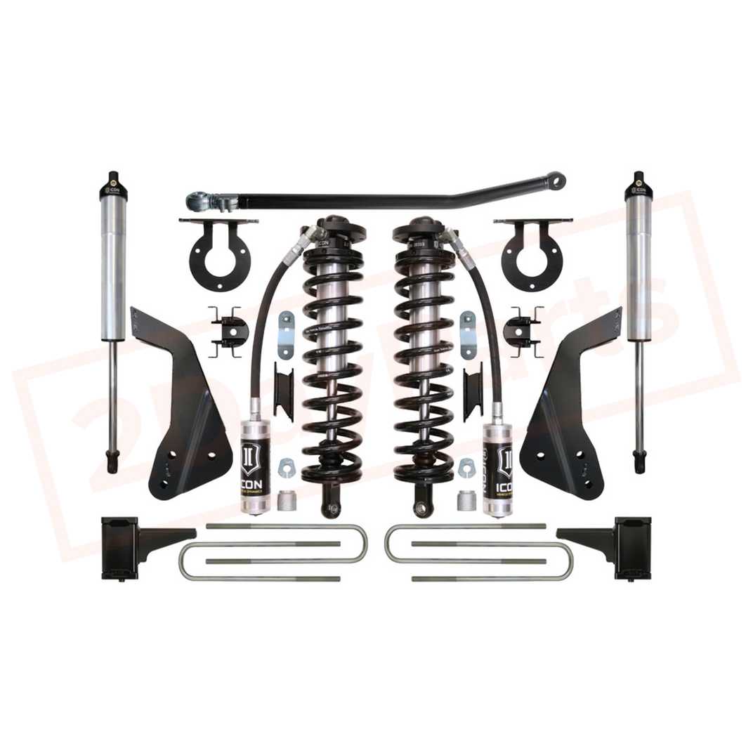 Image ICON 4-5.5" Coilover Conversion System for Ford F-250 Super Duty 4WD 2008-2010 part in Lift Kits & Parts category