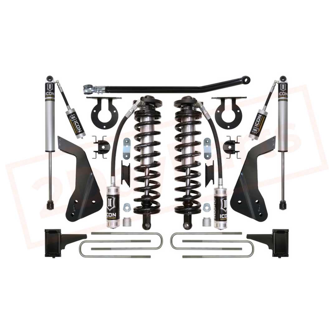 Image ICON 4-5.5" Coilover Conversion System Stage1 for Ford F-250 SuperDuty 4WD 08-10 part in Lift Kits & Parts category