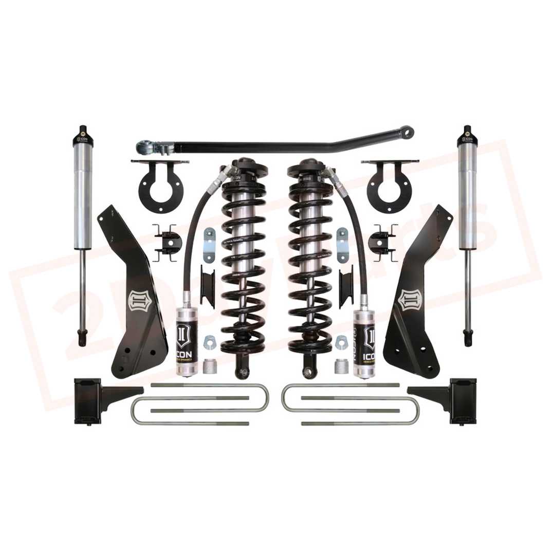 Image ICON 4-5.5" Coilover Conversion System Stage2 for Ford F-250 SuperDuty 4WD 11-16 part in Lift Kits & Parts category
