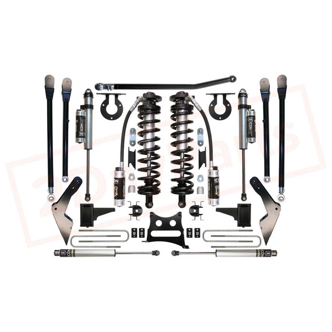 Image ICON 4-5.5" Coilover Conversion System Stage5 for Ford F-250 SuperDuty 4WD 08-10 part in Lift Kits & Parts category