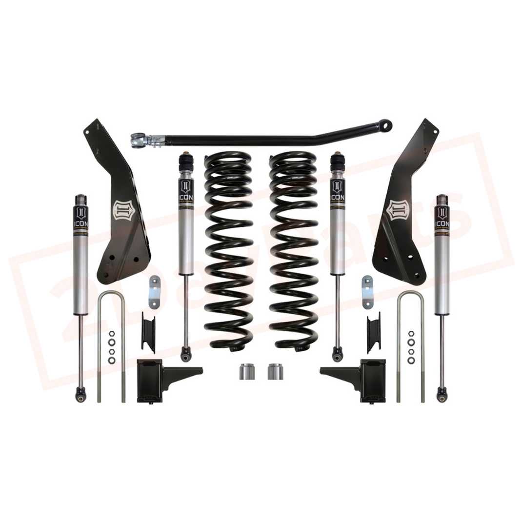 Image ICON 4.5" Suspension System - Stage 1 for Ford F-250 Super Duty 4WD 2011-2016 part in Lift Kits & Parts category
