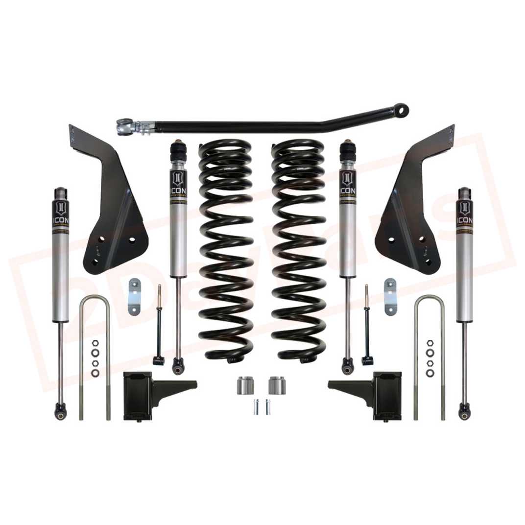 Image ICON 4.5" Suspension System - Stage 1 for Ford F250/F350 Super Duty 2005-2007 part in Lift Kits & Parts category