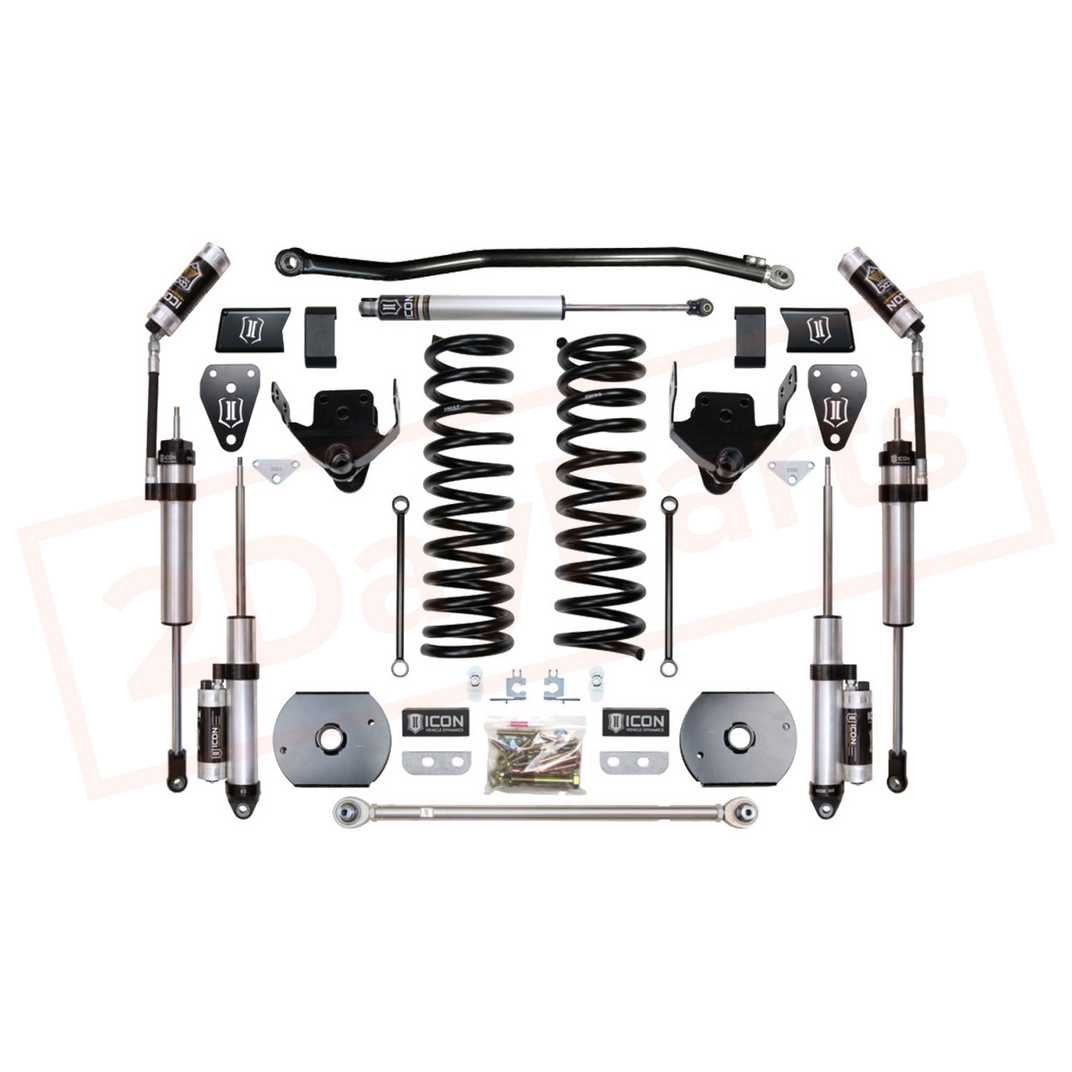Image ICON 4.5" Suspension System - Stage 4 (Air Ride) for Ram 2500 4WD 2014-2018 part in Lift Kits & Parts category