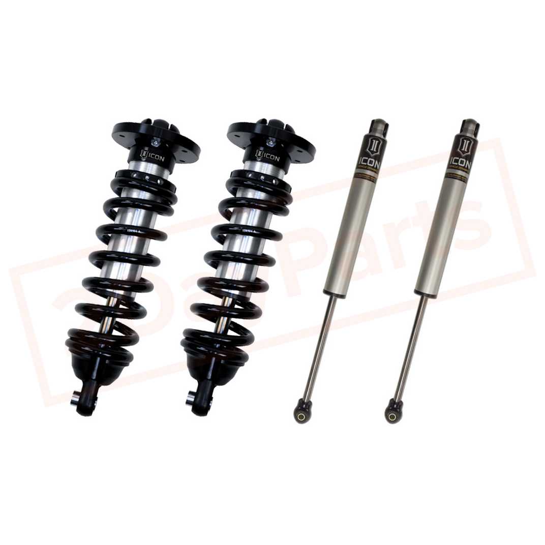 Image ICON Kit of 4 2.5 Coilovers+2.0 IR  Shocks 0-3" Lift for Titan 2WD 04-15 part in Lift Kits & Parts category