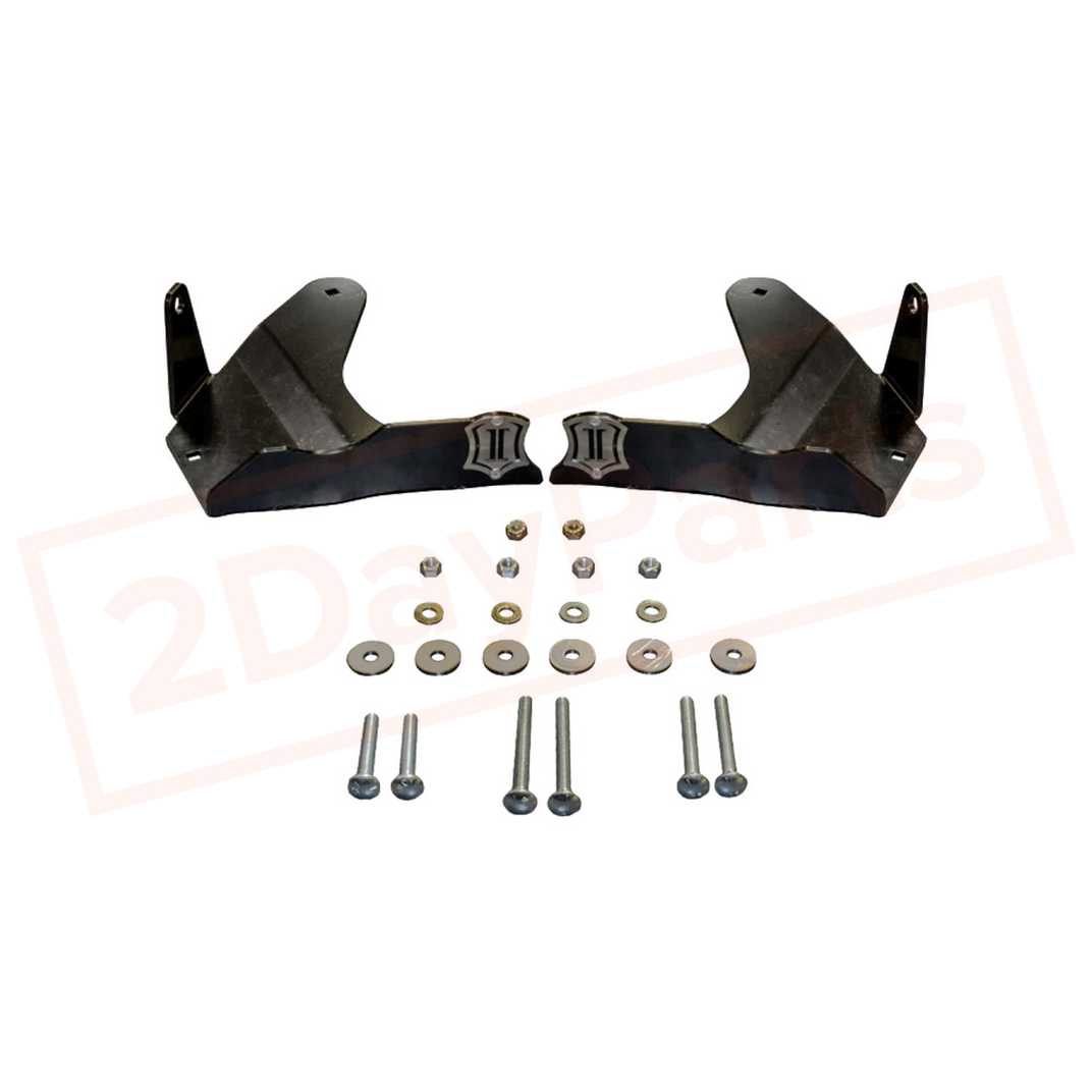 Image ICON Lower Control Arm Skid Plate Kit for Toyota 4Runner 2010-22 part in Control Arms & Parts category