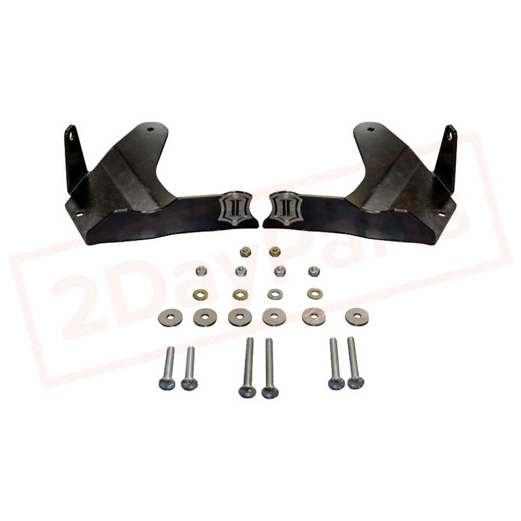 Image 2 ICON Lower Control Arm Skid Plate Kit for Toyota 4Runner 2010-22 part in Control Arms & Parts category