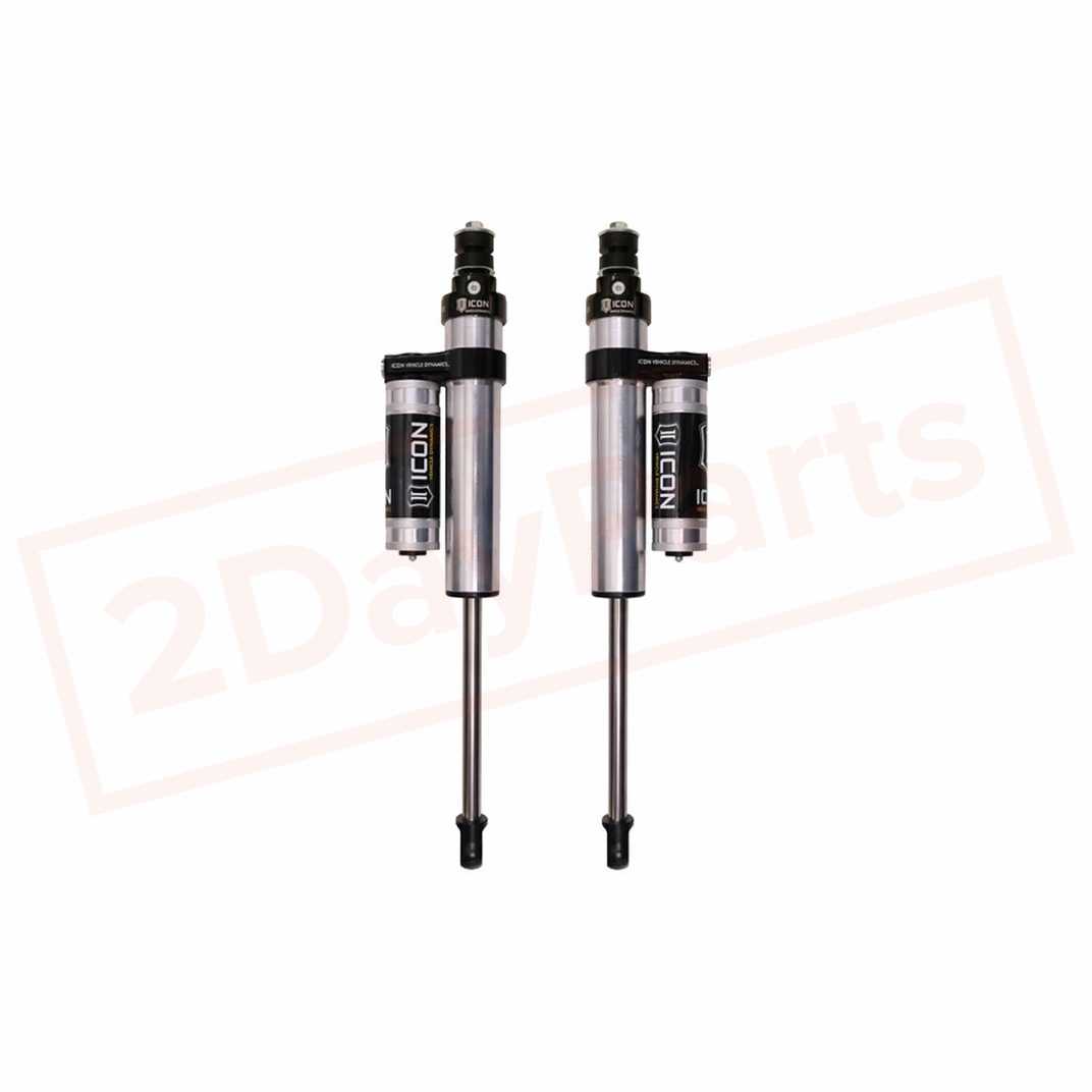 Image 1 ICON PBR Rear Shocks (3" Air Ride Stock Replacement) for Ram 2500 2014-2015 part in Shocks & Struts category