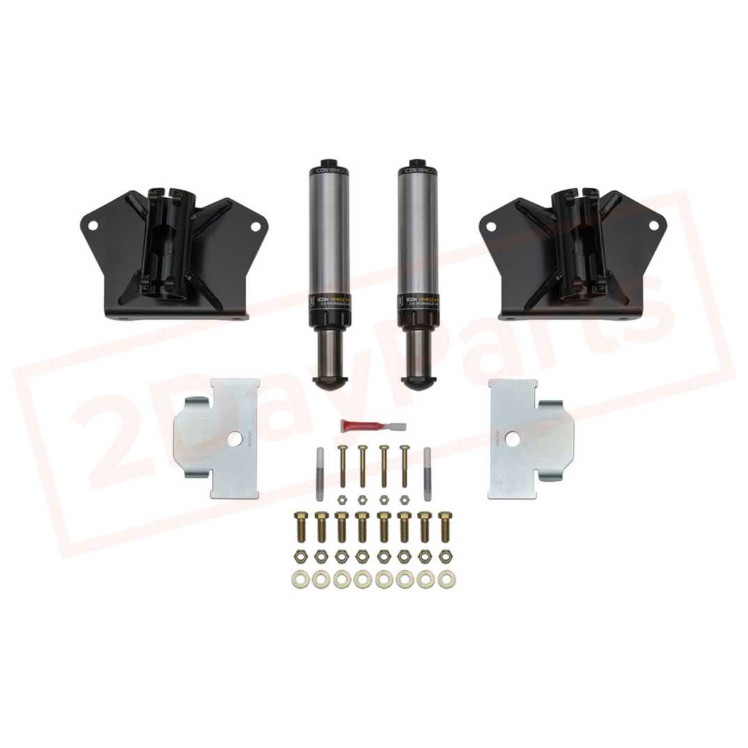 Image ICON Rear Hydraulic Bump Stop System for Toyota Tundra 2007-2021 part in Leaf Springs category