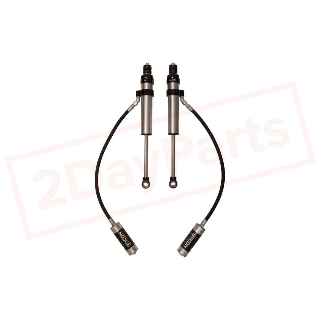 Image ICON Rear Remote Reservoir Shocks (4-6" Lift) for Toyota Land Cruiser 1991-2007 part in Shocks & Struts category