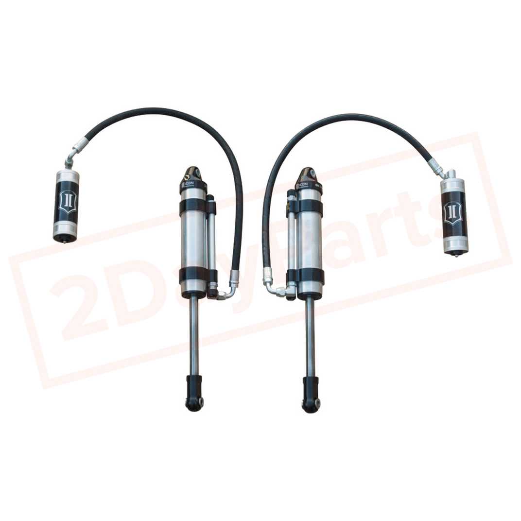 Image ICON Remote Reservoir Front S2 Secondary Shocks for Toyota FJ Cruiser 2007-2009 part in Shocks & Struts category