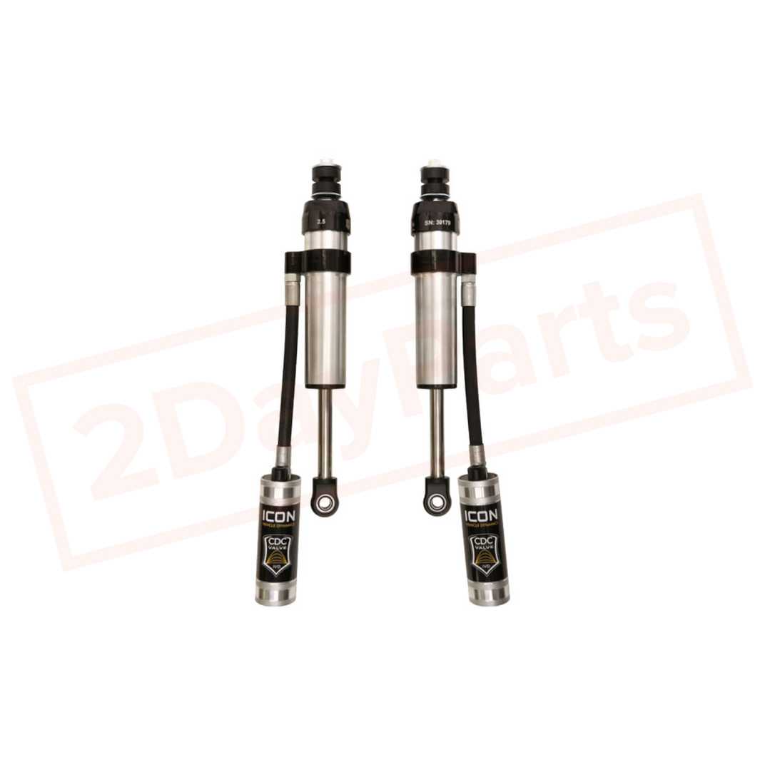 Image ICON Series RR Rear Shocks w/CDCV (0-3" Lift) for Toyota Land Cruiser 1998-2007 part in Shocks & Struts category