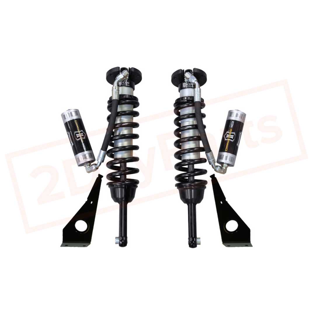 Image 2 ICON Travel Remote Reservoir Front Coilover Shock Kit for Toyota 4Runner 2010-22 part in Shocks & Struts category