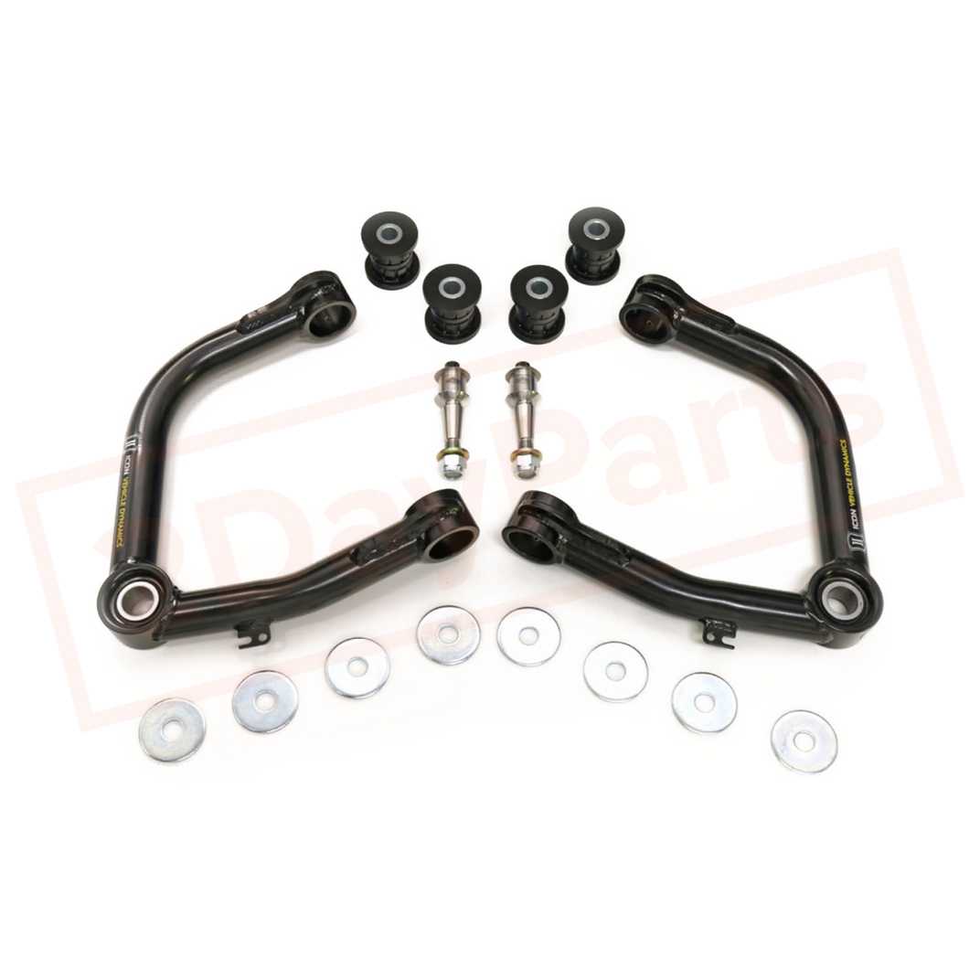 Image ICON Uniball Upper Control Arm Kit for Toyota Tundra 2007-2021 part in Control Arms & Parts category