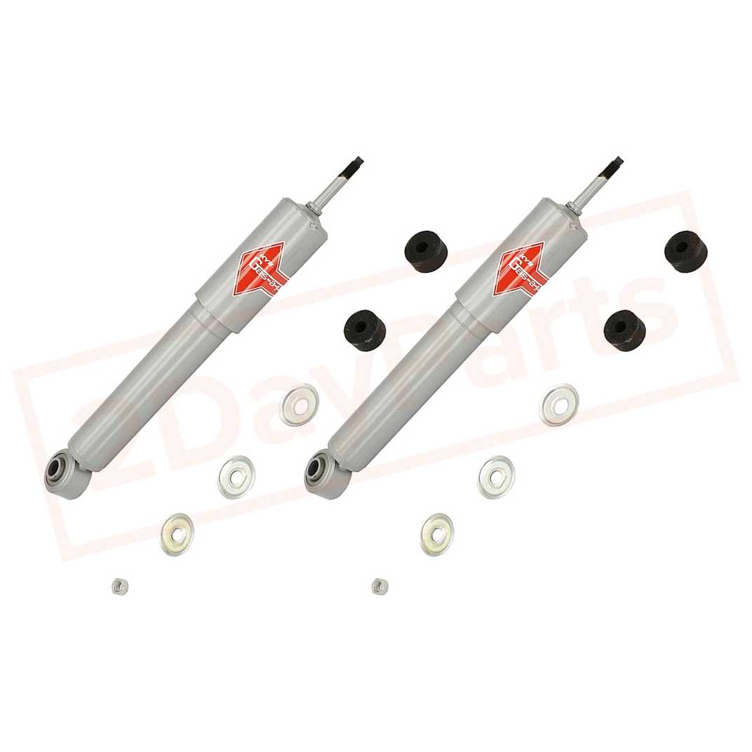 Image Kit 2 of KYB Gas-A-Just Monotube Shocks Front for Toyota 4Runner 1986-1995 part in Shocks & Struts category